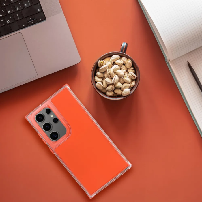 OEM - Xiaomi Redmi Note 14 Pro/14 Pro Plus Mobilskal Matrix - Orange
