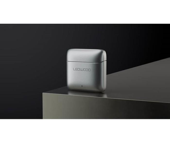 Ledwood - LEDWOOD Hörlur Titan TWS True Wireless In-Ear - Silver
