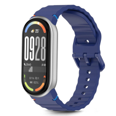 Tech-Protect - Tech-Protect Xiaomi Smart Band 8/9/10/NFC Armband Silikon - Blå