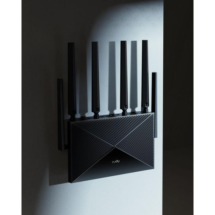CUDY - CUDY Wi-Fi Router WR11000 WF7 BE11000 Tri-Band 2.5g