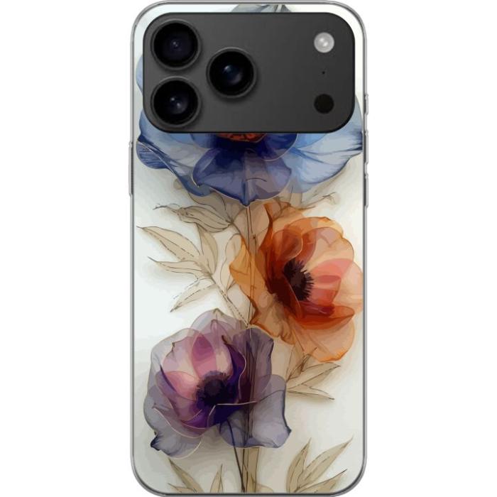 iSecrets - Mobilskal till Apple Apple iPhone 17 Pro Max med Silkesblommor