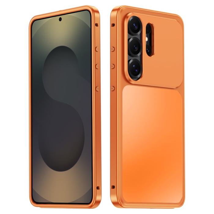 OEM - Mobilskal för Samsung Galaxy S26 Ultra Magnetiskt PC - Orange