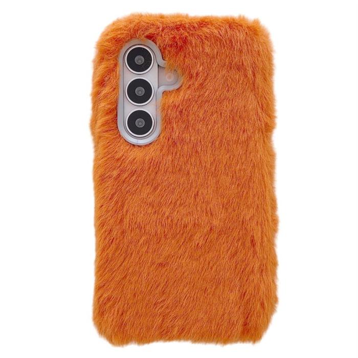 OEM - Mobilskal för Samsung Galaxy S26 Mjuk plysch TPU - Orange