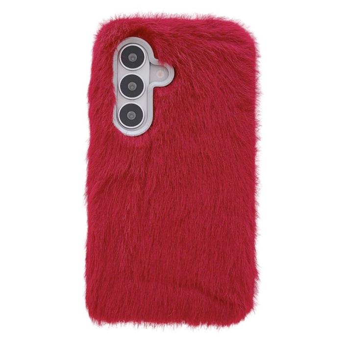 OEM - Mobilskal för Samsung Galaxy S26 Mjuk plysch TPU - Röd