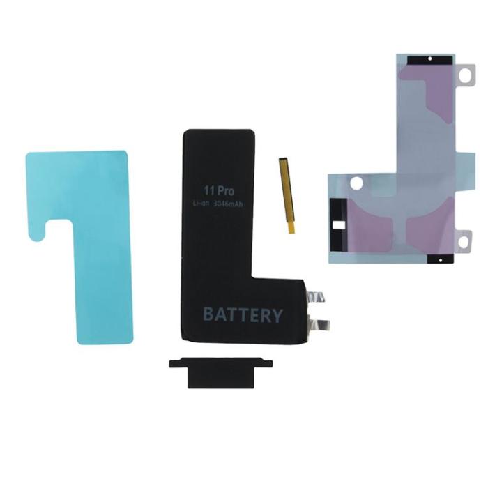 Maxlife - Maxlife iPhone 11 Pro Batteri 3174mAh Utan BMS Flex