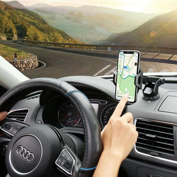 Floveme - Floveme Mobilhållare för Bil F3 - Röd