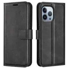 OEM - Flip Folio iPhone 14 Pro Pl&aring;nboksfodral - Svart