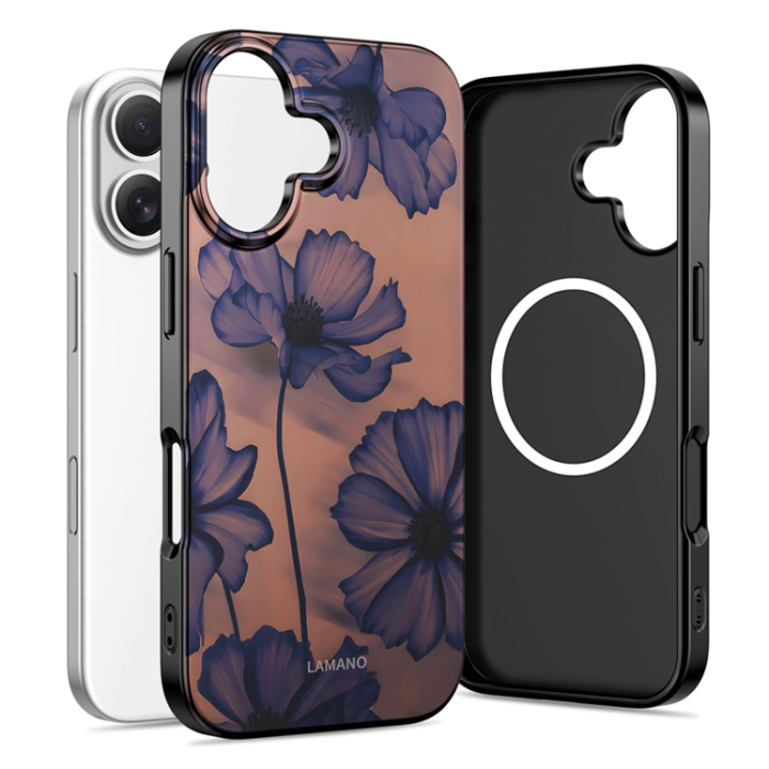 Tech-Protect - Tech-Protect iPhone 16 Mobilskal Magsafe Lamano - Velvet Night
