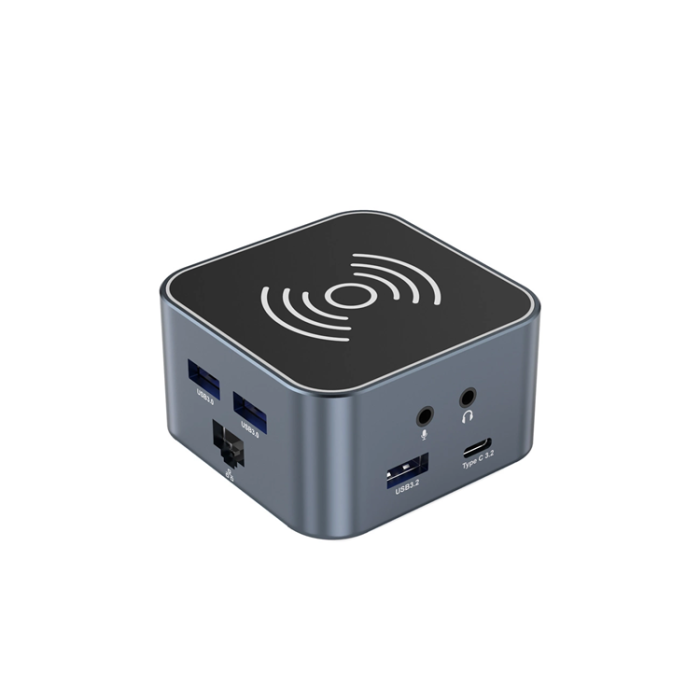 Wozinsky - Wozinsky 12in1 USB-C HUB med Trådlös Laddning med 15 cm kabel