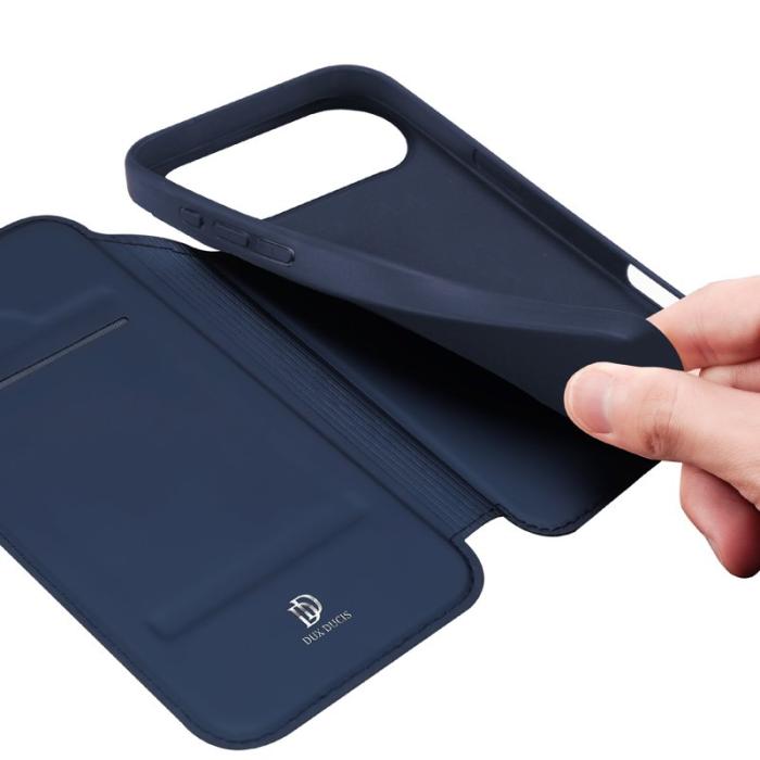 Dux Ducis - DUX DUCIS iPhone Air Fodral Skin Pro Series KonstLäder - Blå