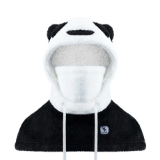 Qunature - Qunature Ski Balaclava Storlek L Panda - Svart/Vit