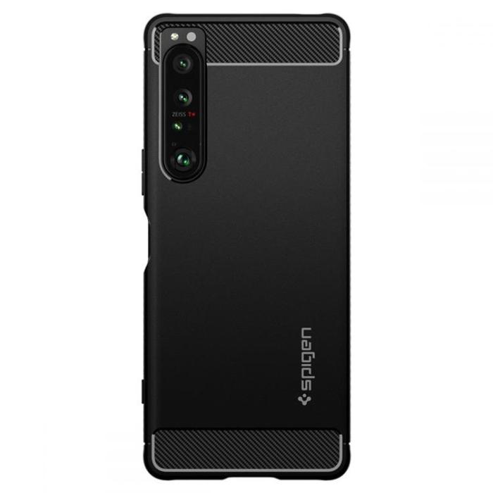 Spigen - Spigen Rugged Armor Skal Sony Xperia 1 IV - Matte Svart