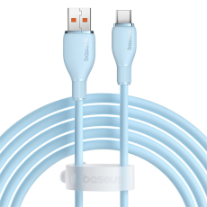 BASEUS - Baseus USB-A - USB-C kabel 100W 2m Pudding - Blå