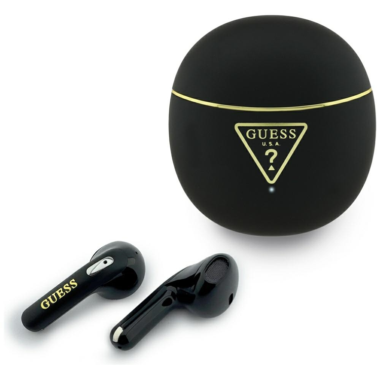 Guess TWS In-Ear Hörlurar Gold Line Triangle - Svart | 505771 | AlltMobil