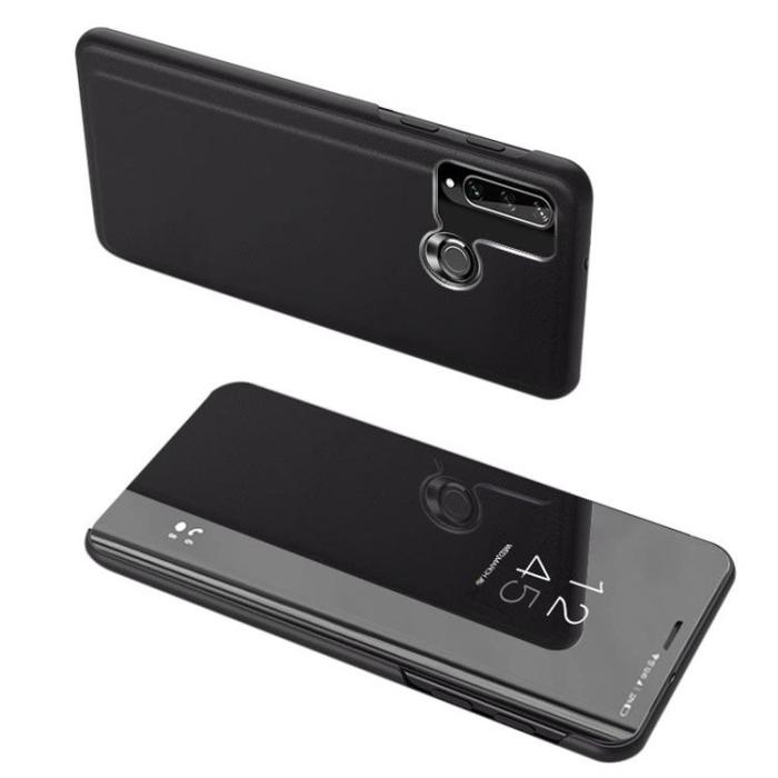 OEM - Clear View Fodral Huawei Y6p - Svart