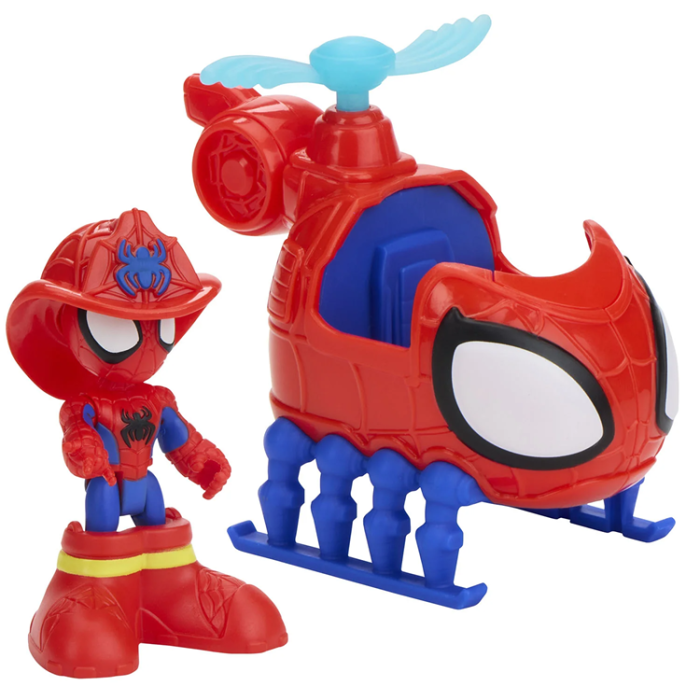 MARVEL - MARVEL SM and AF Rescue Webs Firetruck