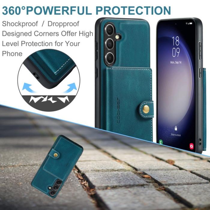 JEEHOOD - JEEHOOD Mobilskal till Samsung Galaxy S23 FE Plast - Blå