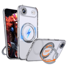 A-One Brand - iPhone Air Mobilskal MagSafe TPU + Acrylic Kickstand - Transparent