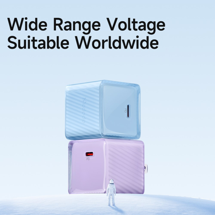 Mcdodo - MCDODO GaN Snabbladdare 20W USB-C PD US CH-375-MDD - Lila