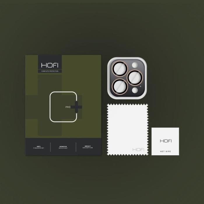 Hofi - HOFI iPhone 16 Pro/16 Pro Max Kameralinsskydd Härdat Glas