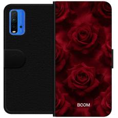iSecrets - Pl&aring;nboksfodral till Xiaomi Redmi Note 9 4G med Crimson Rose