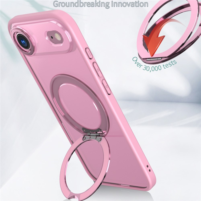 A-One Brand - iPhone Air Mobilskal MagSafe TPU + Acrylic Kickstand - Rosa