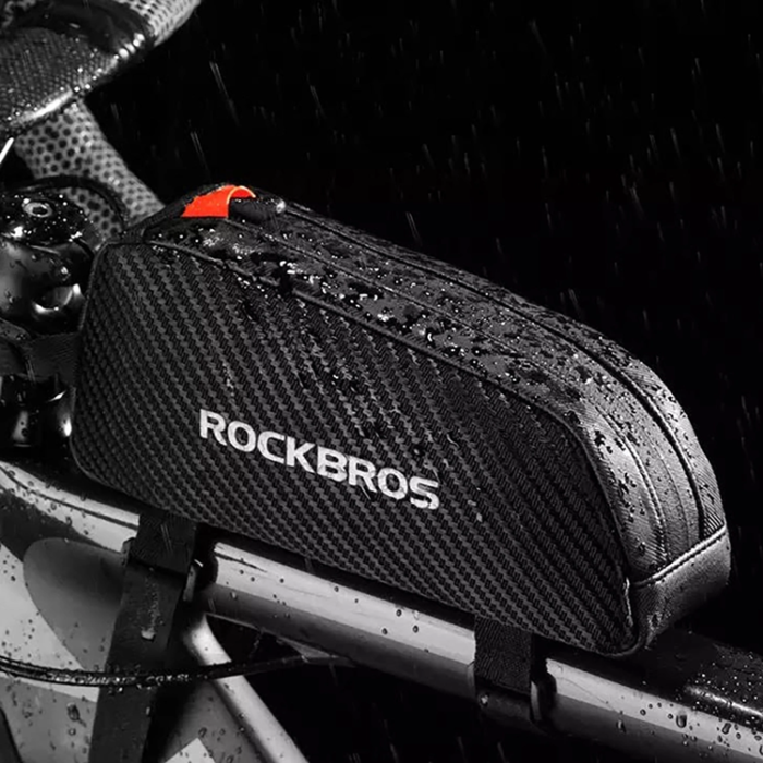 Rockbros - Rockbros Cykelramsväska med Fläta 1 L - Svart