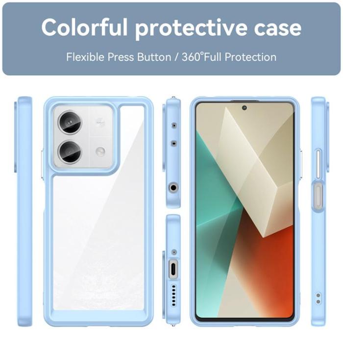 OEM - Xiaomi Redmi Note 13 5G Mobilskal Outer Space - Blå