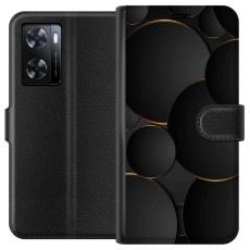 Gustaf - Pl&aring;nboksfodral till OnePlus Nord N20 SE med Lyxig Cirklar