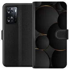 Gustaf - Pl&aring;nboksfodral till OnePlus Nord N20 SE med Lyxig Cirklar