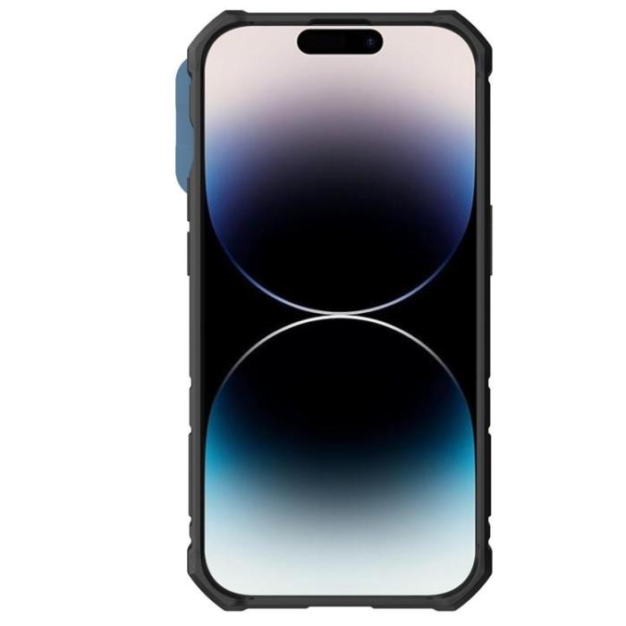 Nillkin - Nillkin iPhone 14 Pro Skal Magsafe CamShield Armor Pro Magnetic - Blå