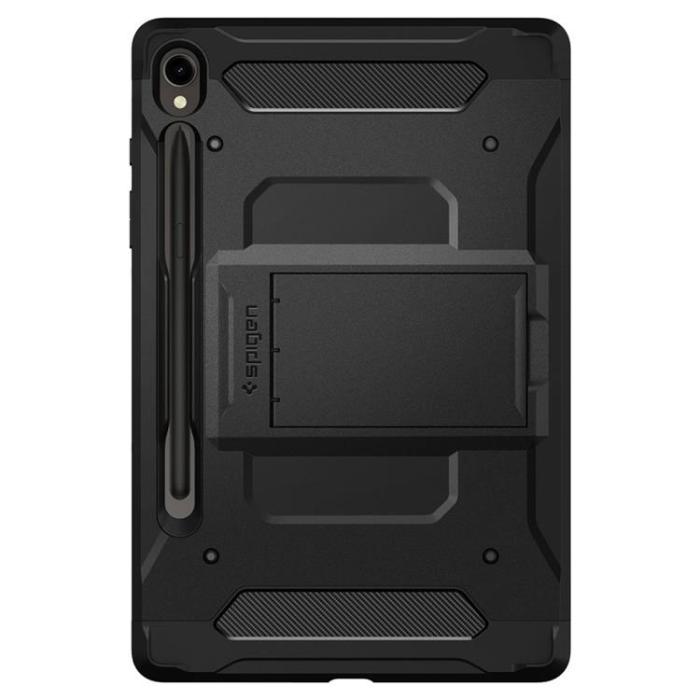 UTGATT - Spigen Galaxy Tab S9 Fodral Tough Armor Pro - Svart
