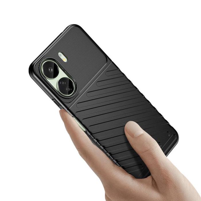 OEM - Xiaomi Redmi 13C Mobilskal Thunder TPU - Svart
