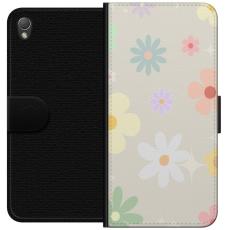 iSecrets - Plånboksfodral till Sony Xperia Z3 med fejdande blommor
