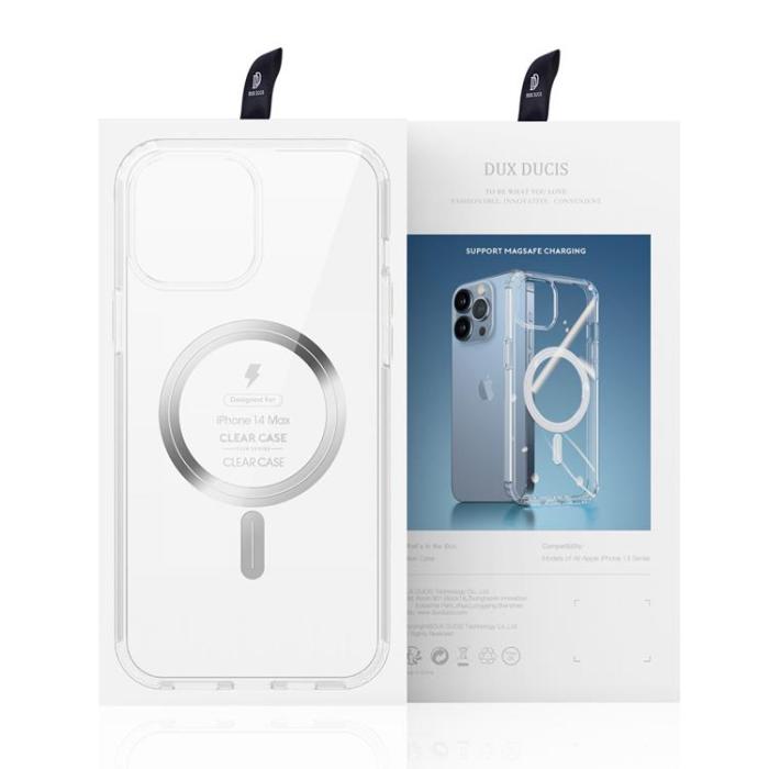 Dux Ducis - Dux Ducis iPhone 14 Plus Skal Magsafe Clin Magnetic - Transparent