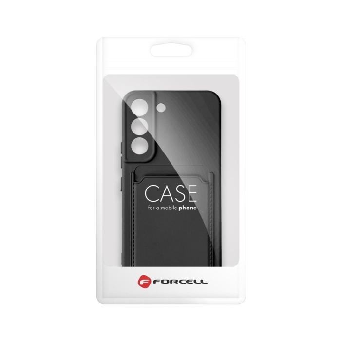 Forcell - Galaxy A33 5G Skal Forcell Korthållare Mjukplast - Svart