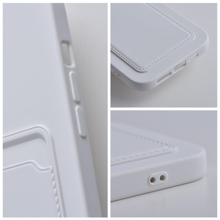 Forcell - Galaxy A33 5G Skal Forcell Korthållare Mjukplast Vit