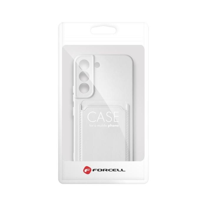 Forcell - Galaxy A33 5G Skal Forcell Korthållare Mjukplast Vit