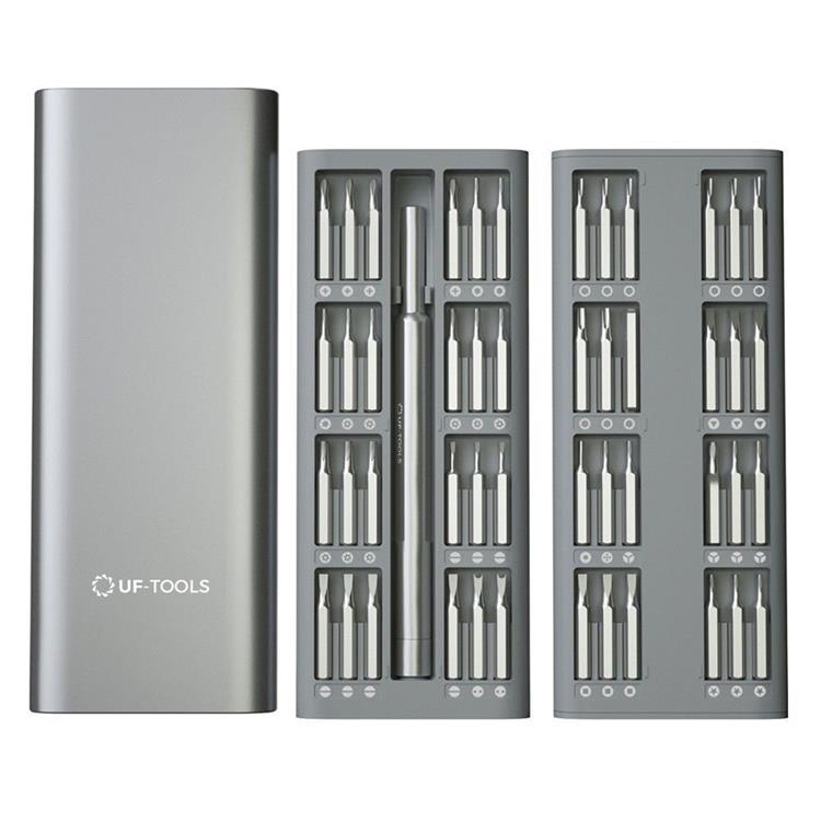 UF-TOOLS - 48-i-1 Precisionsskruvmejsel med Utbytbara Bits