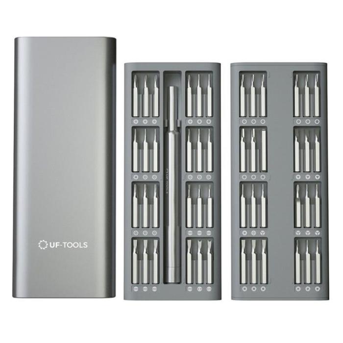 UF-TOOLS - UF-TOOLS - 48-i-1 Precisionsskruvmejsel med Utbytbara Bits