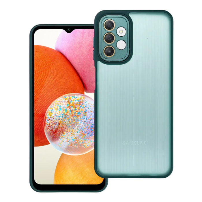 OEM - Galaxy A12/M12 Mobilskal Variete - Mörkgrön