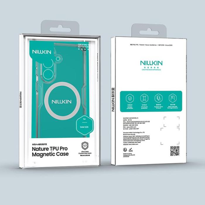 Nillkin - Nillkin Mobilskal för Galaxy S26 MagSafe Nature TPU Pro - Vit