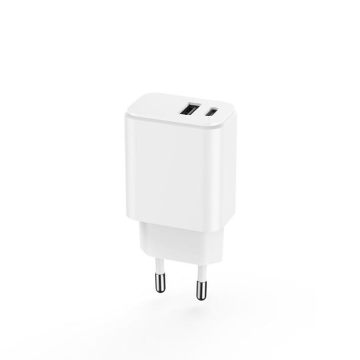 Setty - Setty Snabbladdare USB Till USB-C 20W 3A - Vit