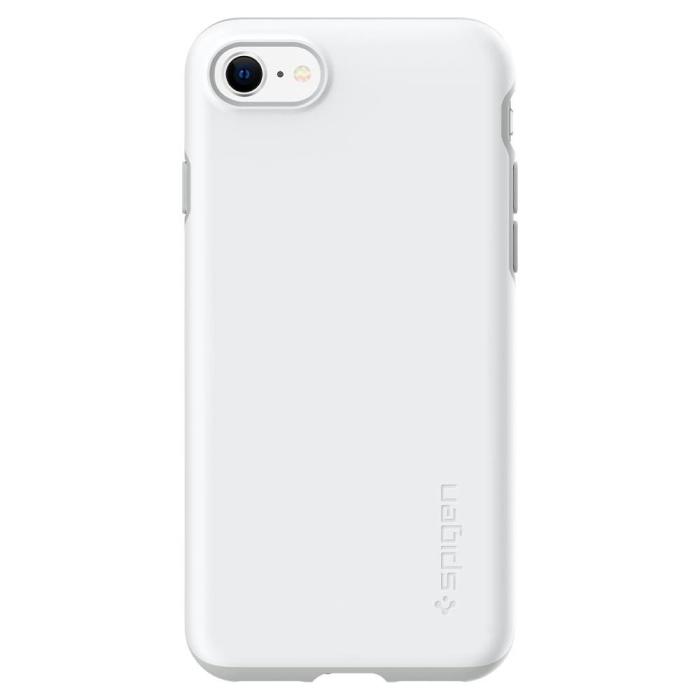 UTGATT5 - SPIGEN Thin Fit Pro mobilskal iPhone 7/8/Se 2020 Vit