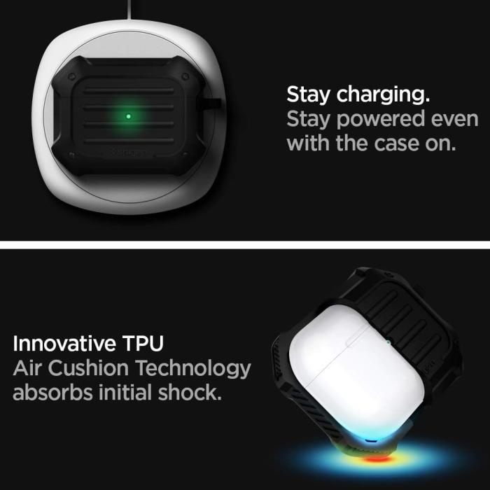 UTGATT1 - SPIGEN Tough Armor Airpods Pro - Svart