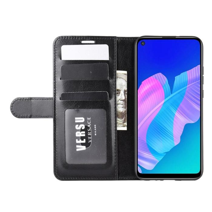 Mofi - Plånboksfodral Huawei P40 Lite E - Svart