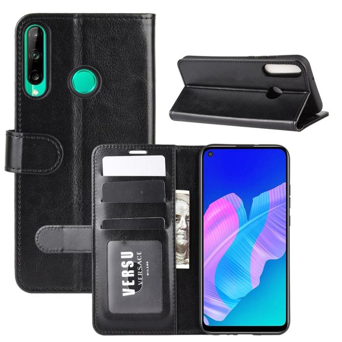 Mofi - Plånboksfodral Huawei P40 Lite E - Svart