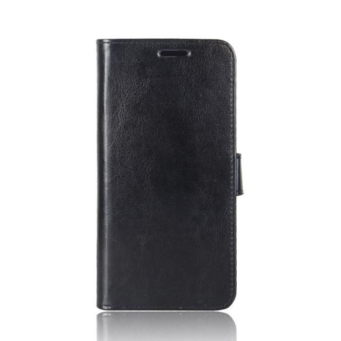 Mofi - Plånboksfodral Huawei P40 Lite E - Svart