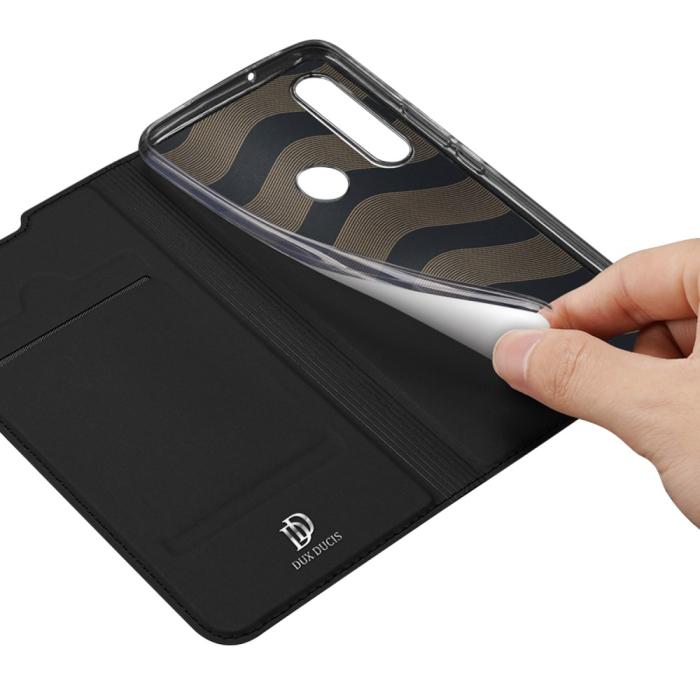 Dux Ducis - Dux Ducis Skin Series Plånboksfodral Huawei P40 Lite E - Svart