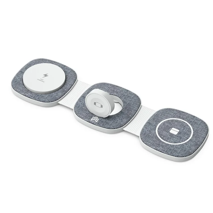 OEM - 3in1 MagSafe Trådlös Laddare iPhone, Apple Watch, Airpods